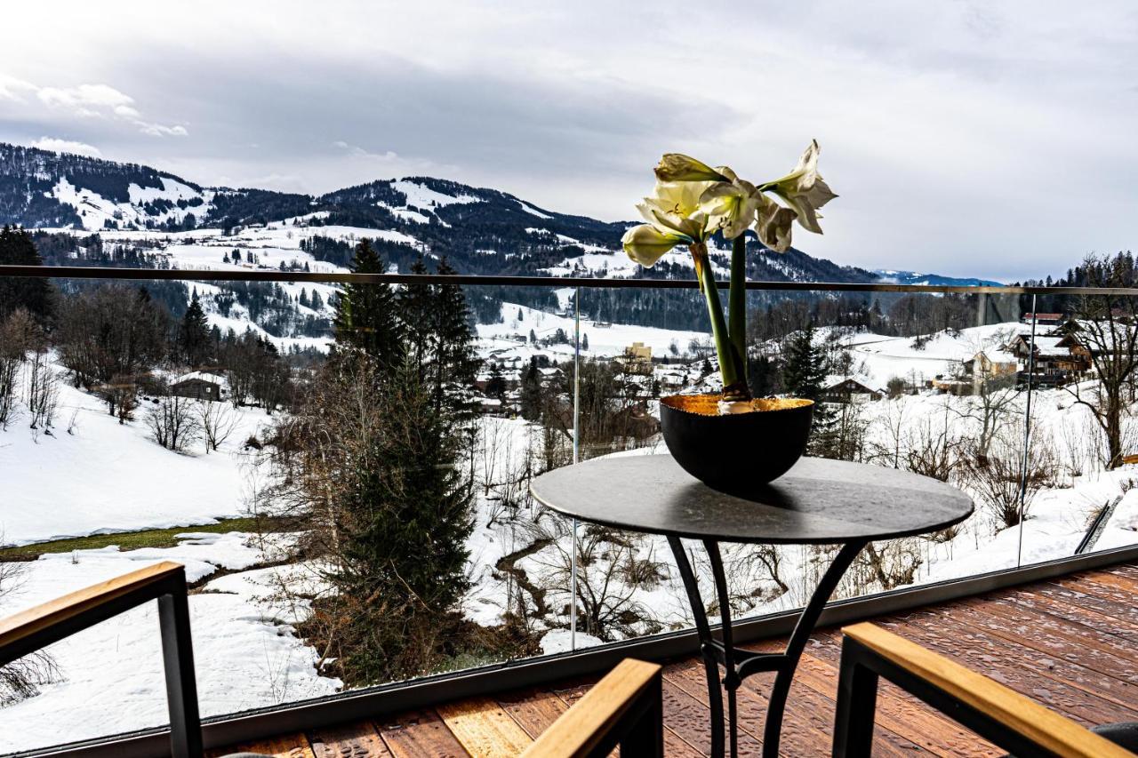 Appartamento Alpenloft Ausblick Oberstaufen Esterno foto